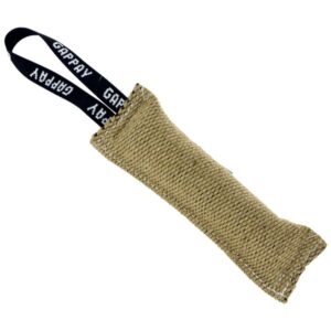 Jute Stuffed Tug (5cm x 25cm) with Loop