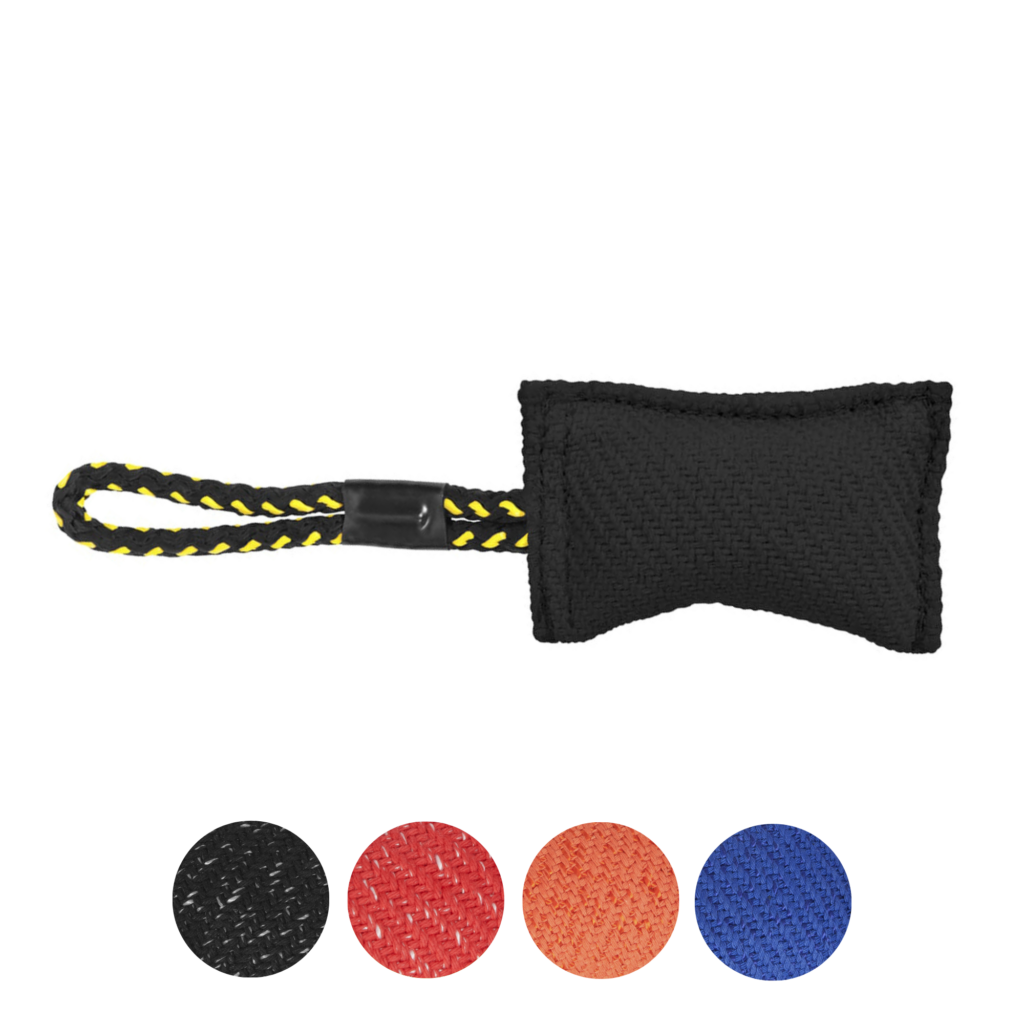 Dingo Gear Nylcot Puppy Tug with a Magnet and a Handle - Color Mix
