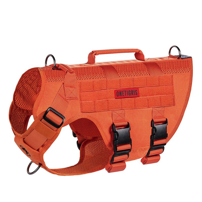 OneTigris AIRE Mesh Dog Harness - Orange - L