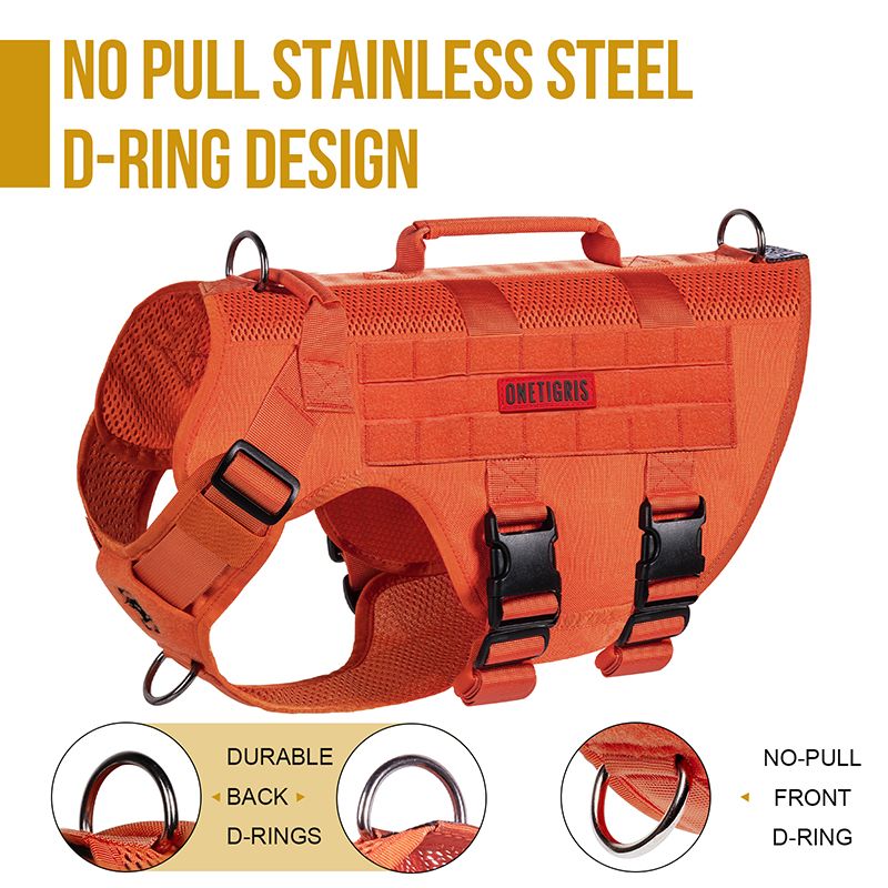 AIRE MESH ORANGE - No Pull & D-Ring
