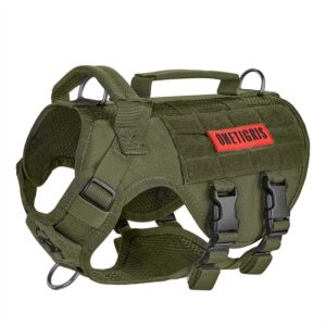 OneTigris AIRE Mesh Dog Harness - Ranger Green - XS