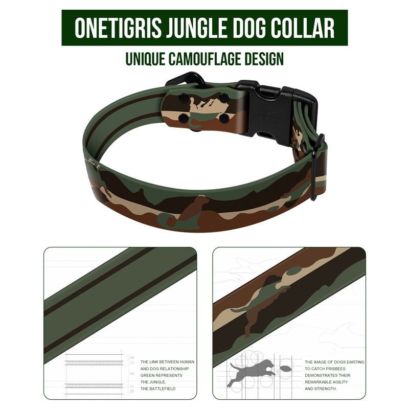 OneTigris JUNGLE Dog Collar: Design