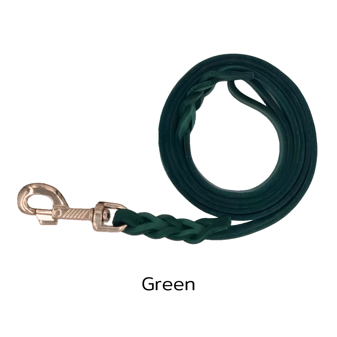 Fettleder Leash with Chrome Hook - Image 9
