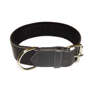Leather Collar with Felt Padding